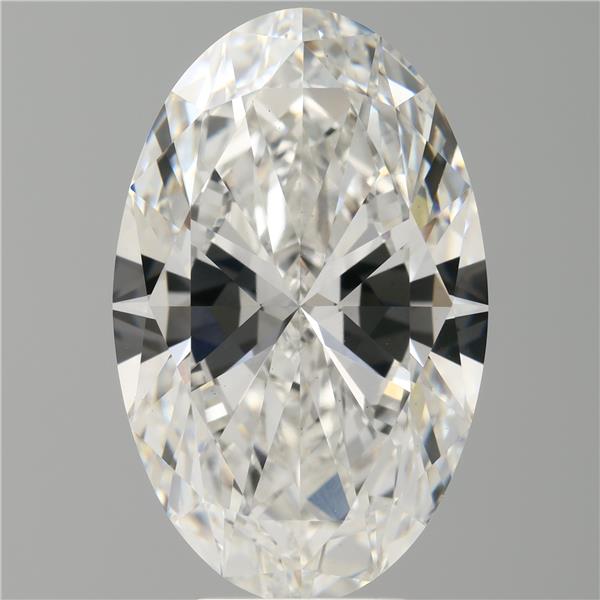 7.01 ct. oval Lab Grown Diamond front image
