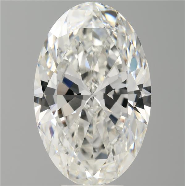 8.04 ct. oval Lab Grown Diamond front image