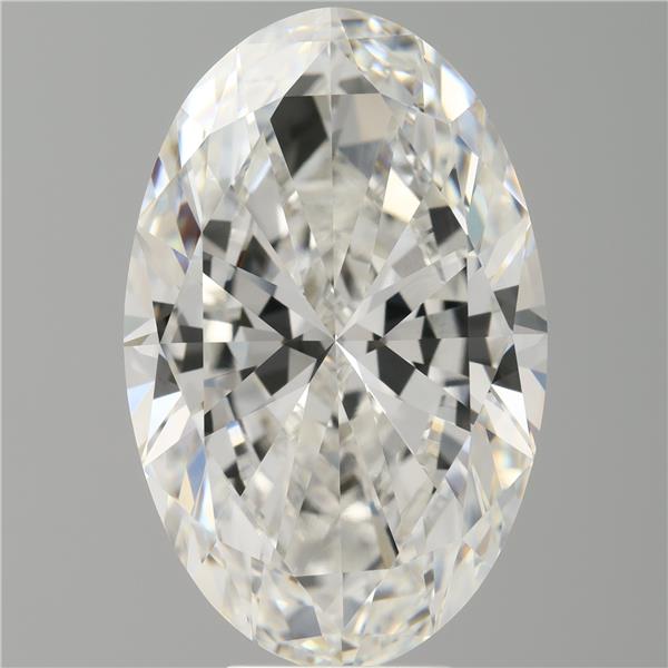 8.07 ct. oval Lab Grown Diamond front image