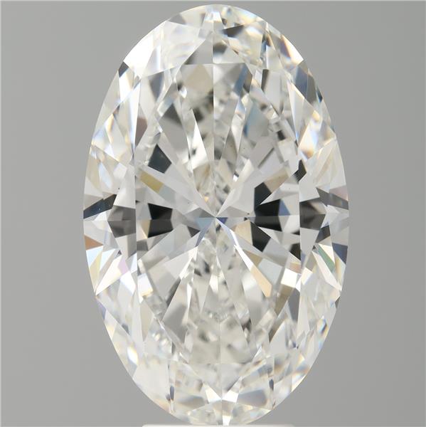 7.02 ct. oval Lab Grown Diamond front image