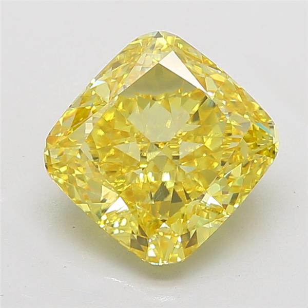 6.06 ct. cushion Lab Grown Diamond front image