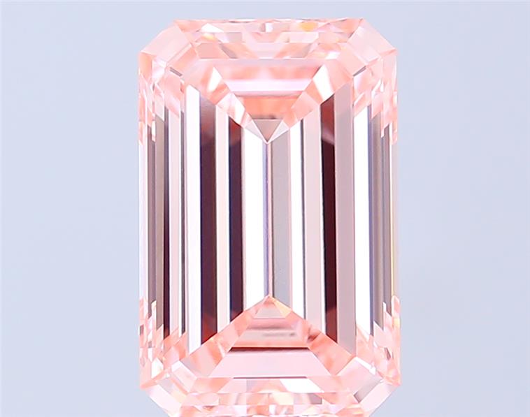 5.04 ct. emerald Lab Grown Diamond front image