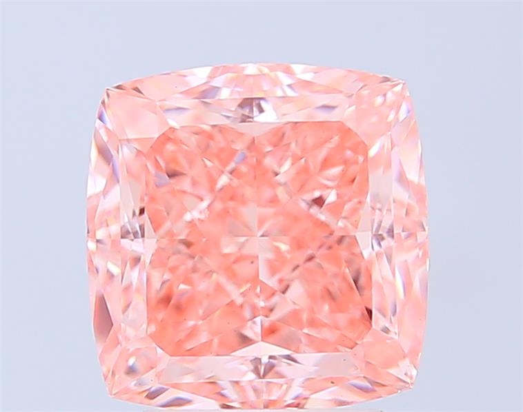 5.37 ct. cushion Lab Grown Diamond front image