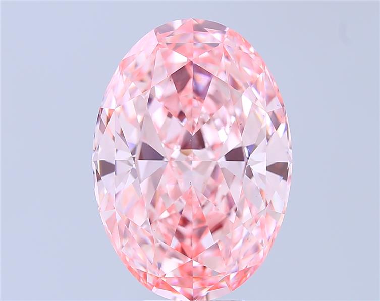 9.10 ct. oval Lab Grown Diamond front image