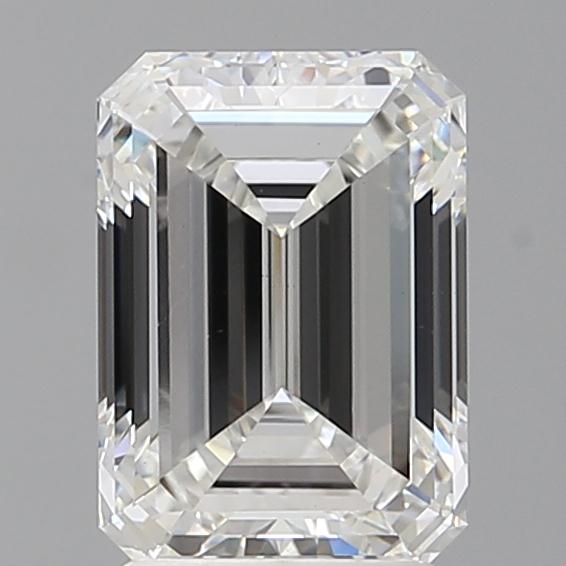 2.53 ct. emerald Lab Grown Diamond front image