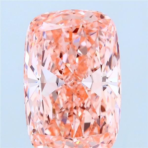 5.06 ct. cushion Lab Grown Diamond front image