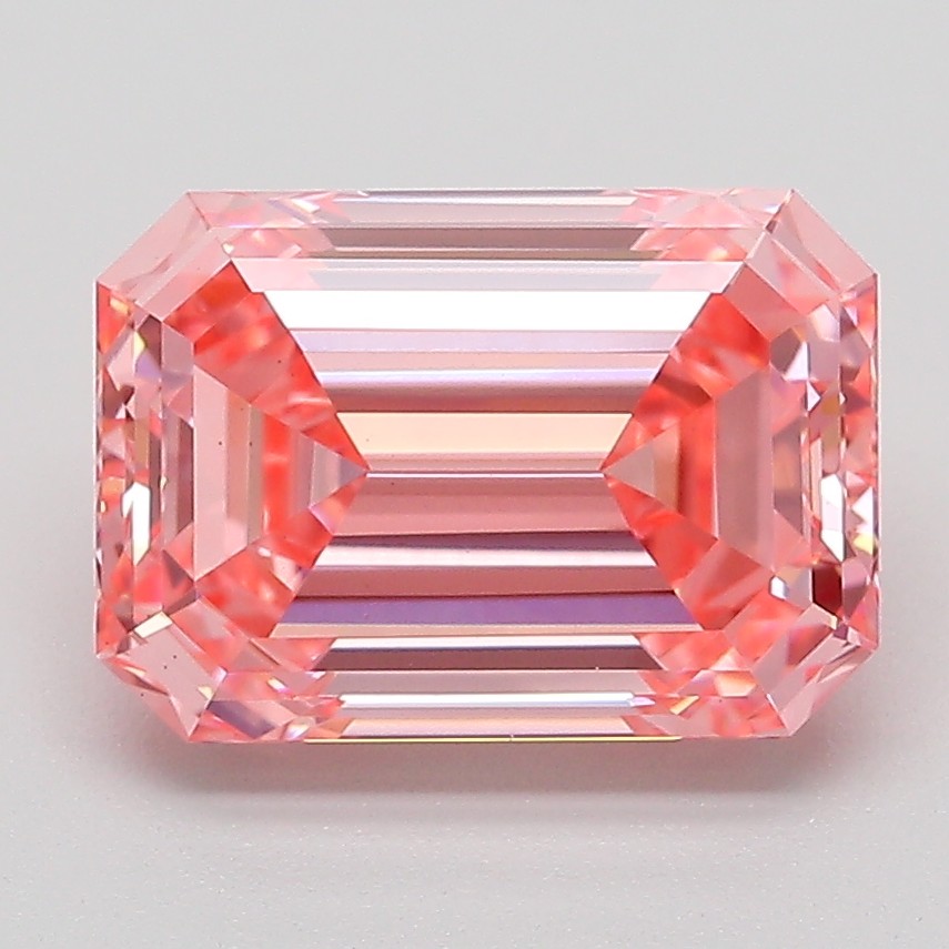 3.07 ct. emerald Lab Grown Diamond front image