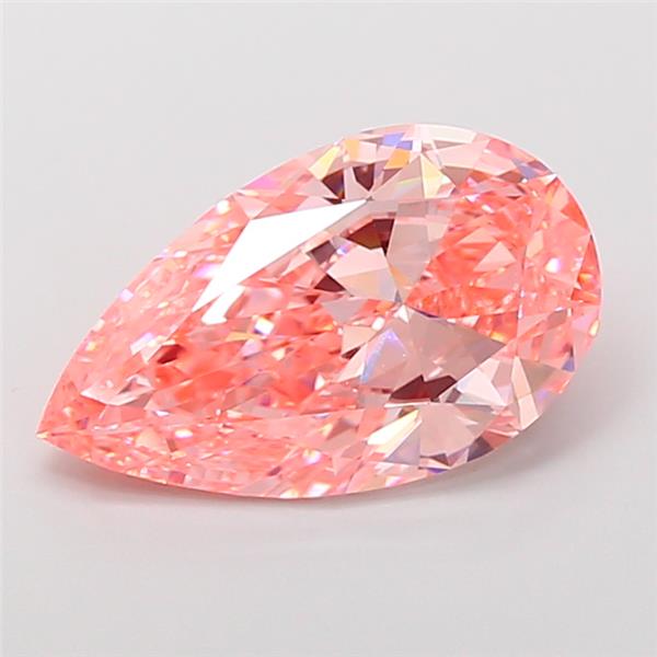 6.06 ct. pear Lab Grown Diamond front image