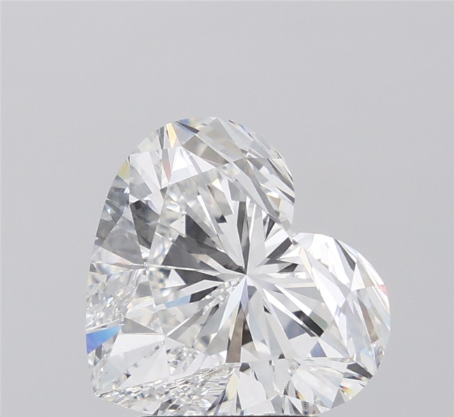 5.27 ct. heart Lab Grown Diamond front image