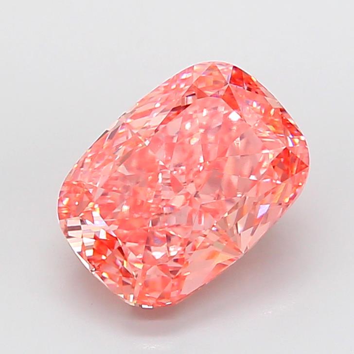 7.04 ct. cushion Lab Grown Diamond front image