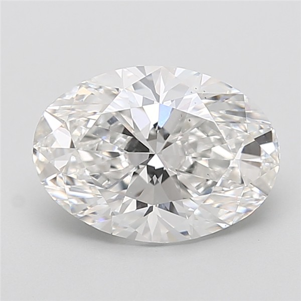 3.09 ct. oval Lab Grown Diamond front image