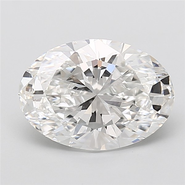3.01 ct. oval Lab Grown Diamond front image