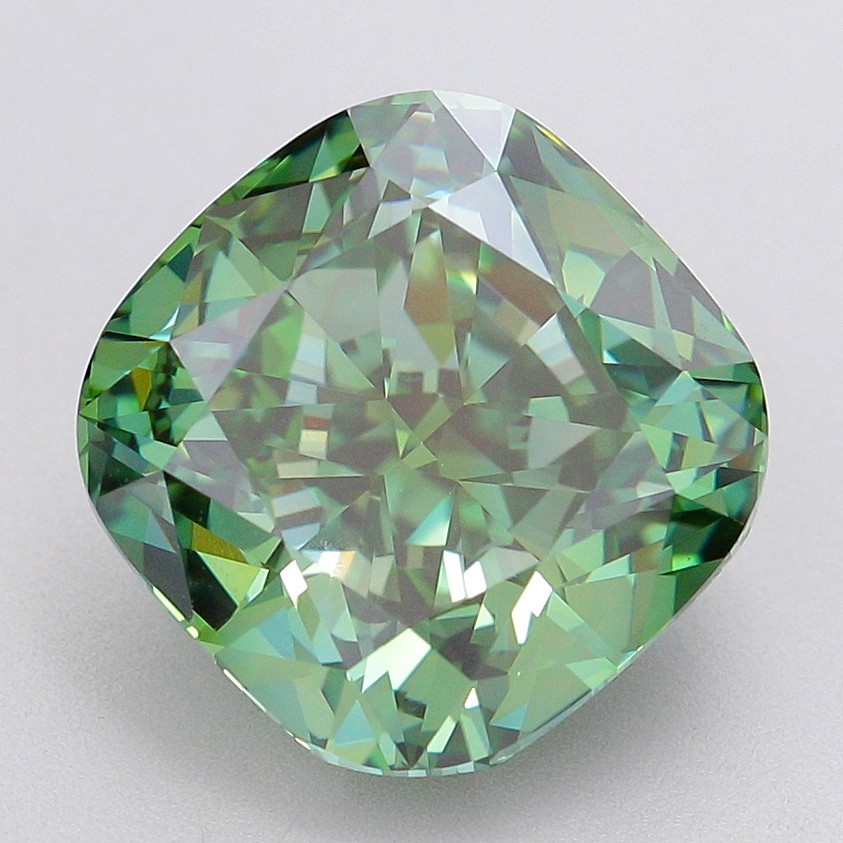 5.05 ct. cushion Lab Grown Diamond front image