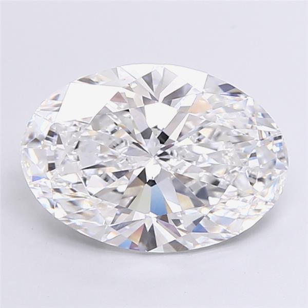 5.04 ct. oval Lab Grown Diamond front image