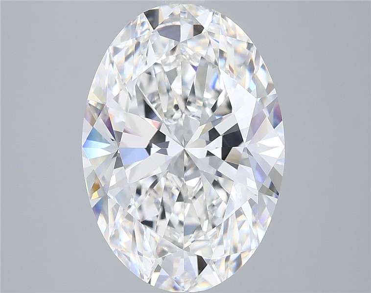5.11 ct. oval Lab Grown Diamond front image