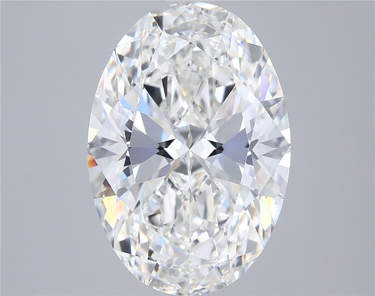 5.10 ct. oval Lab Grown Diamond front image
