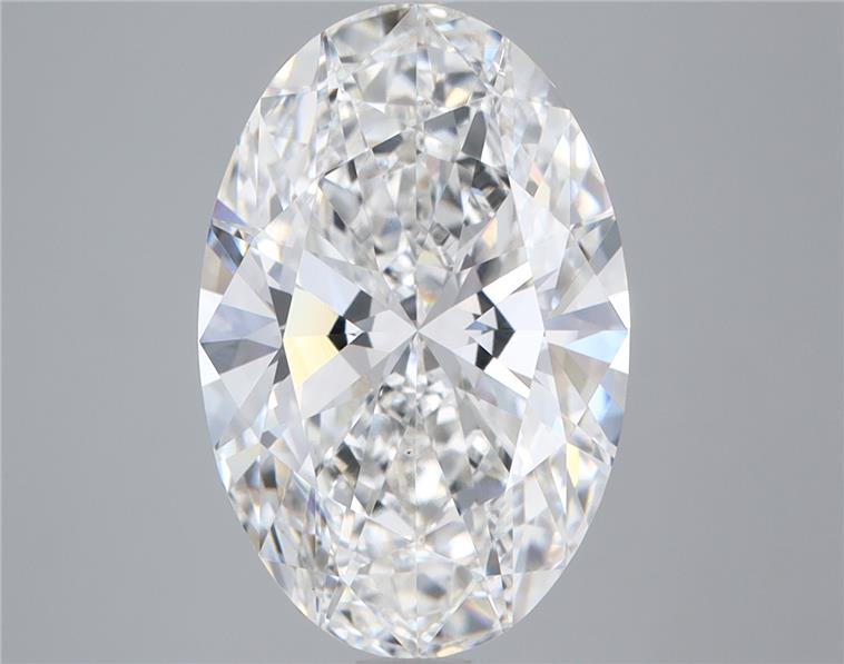 5.03 ct. oval Lab Grown Diamond front image