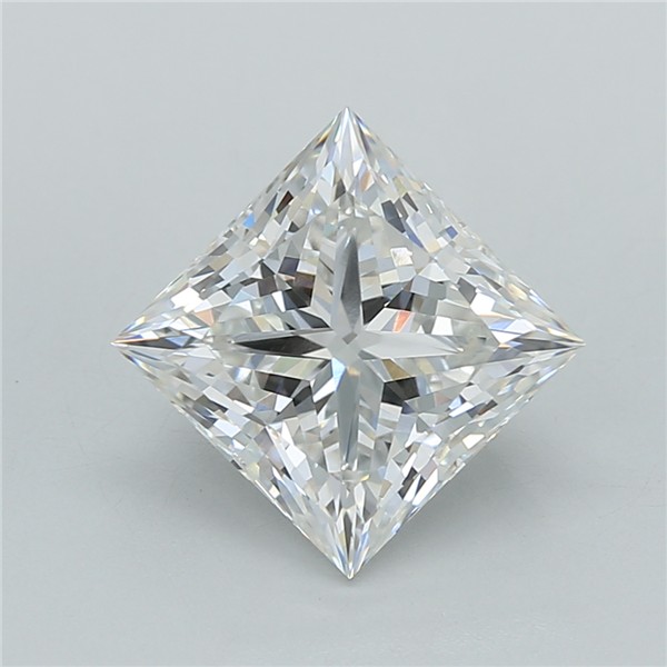 3.04 ct. princess Lab Grown Diamond front image