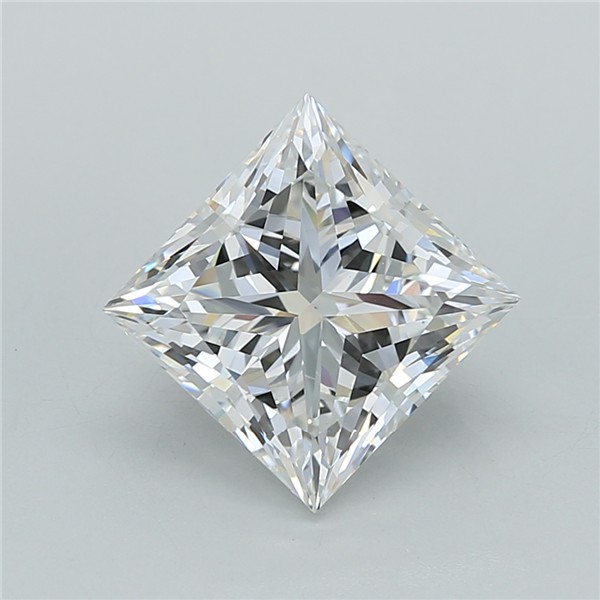 3.03 ct. princess Lab Grown Diamond front image