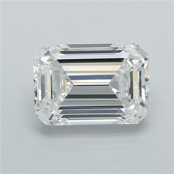 3.55 ct. emerald Lab Grown Diamond front image