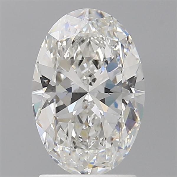2.02 ct. oval Lab Grown Diamond front image