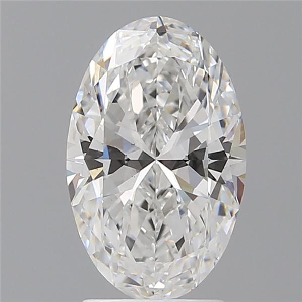 2.58 ct. oval Lab Grown Diamond front image