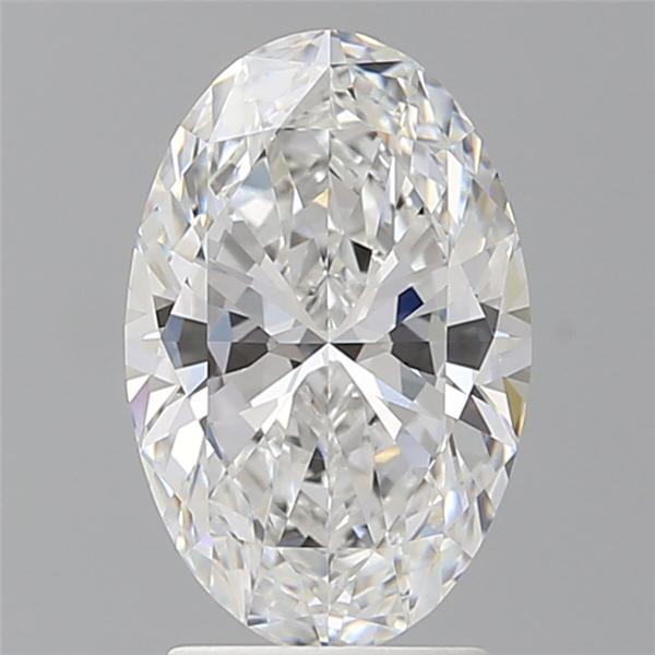 2.59 ct. oval Lab Grown Diamond front image