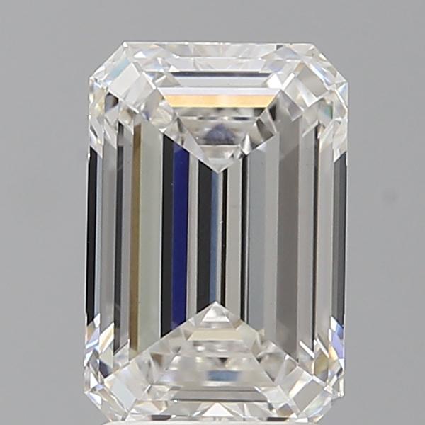 2.56 ct. emerald Lab Grown Diamond front image