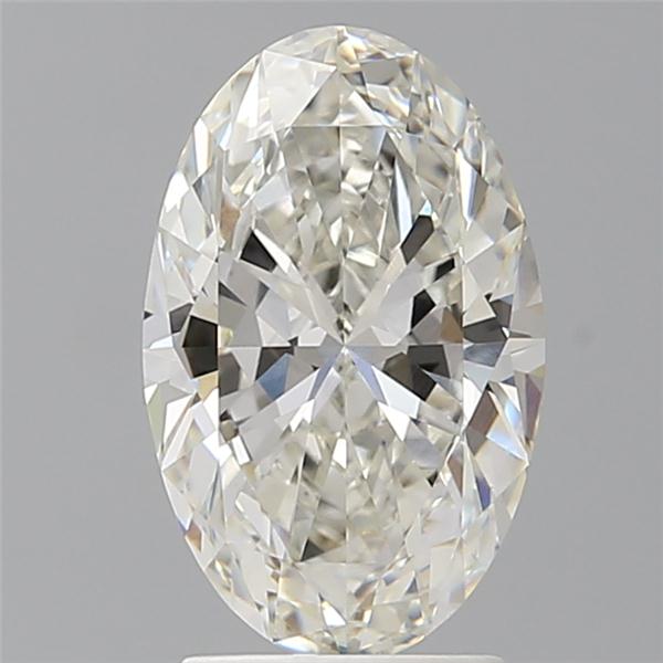 2.50 ct. oval Lab Grown Diamond front image