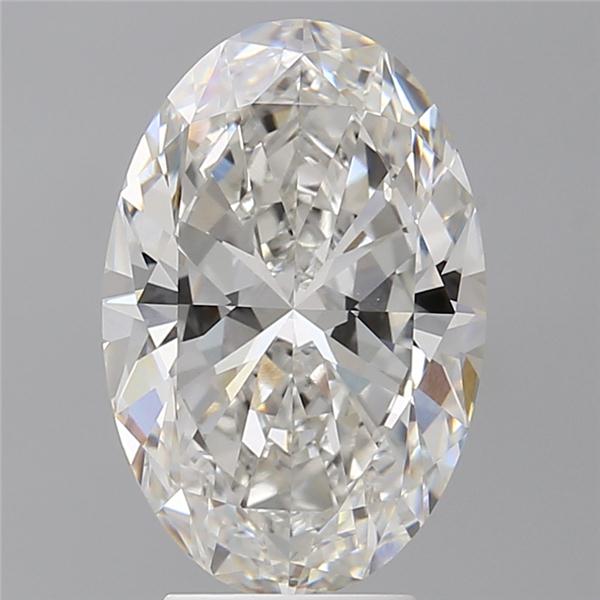 4.52 ct. oval Lab Grown Diamond front image