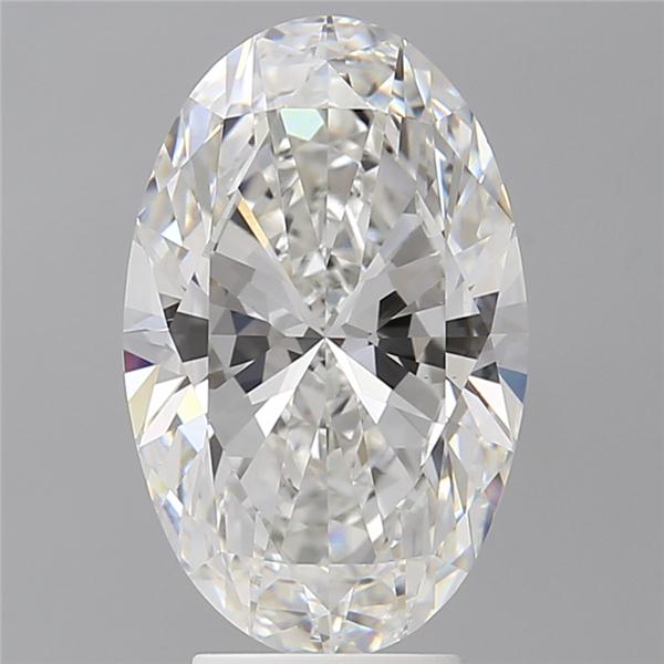 4.54 ct. oval Lab Grown Diamond front image