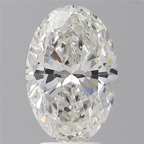 4.06 ct. oval Lab Grown Diamond front image