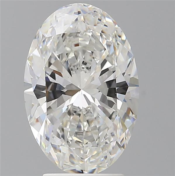 3.55 ct. oval Lab Grown Diamond front image