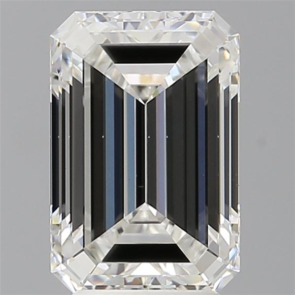 3.53 ct. emerald Lab Grown Diamond front image