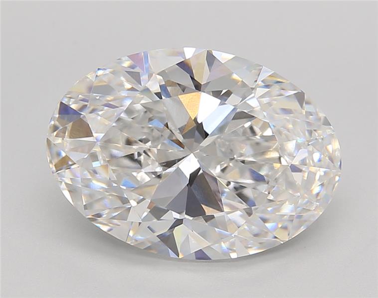 5.20 ct. oval Lab Grown Diamond front image