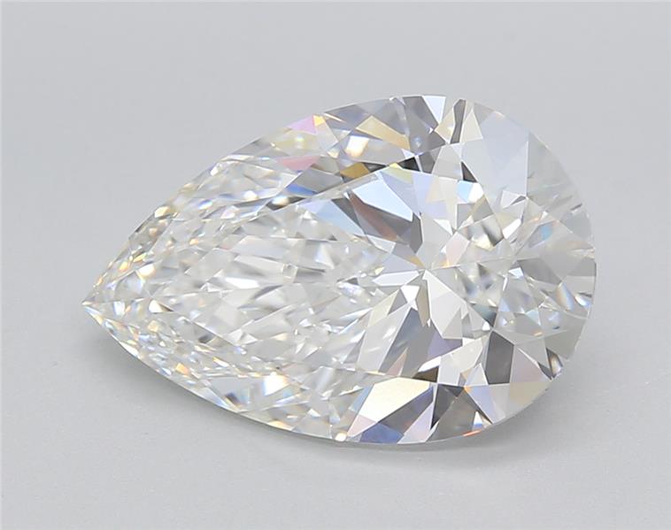 3.67 ct. pear Lab Grown Diamond front image