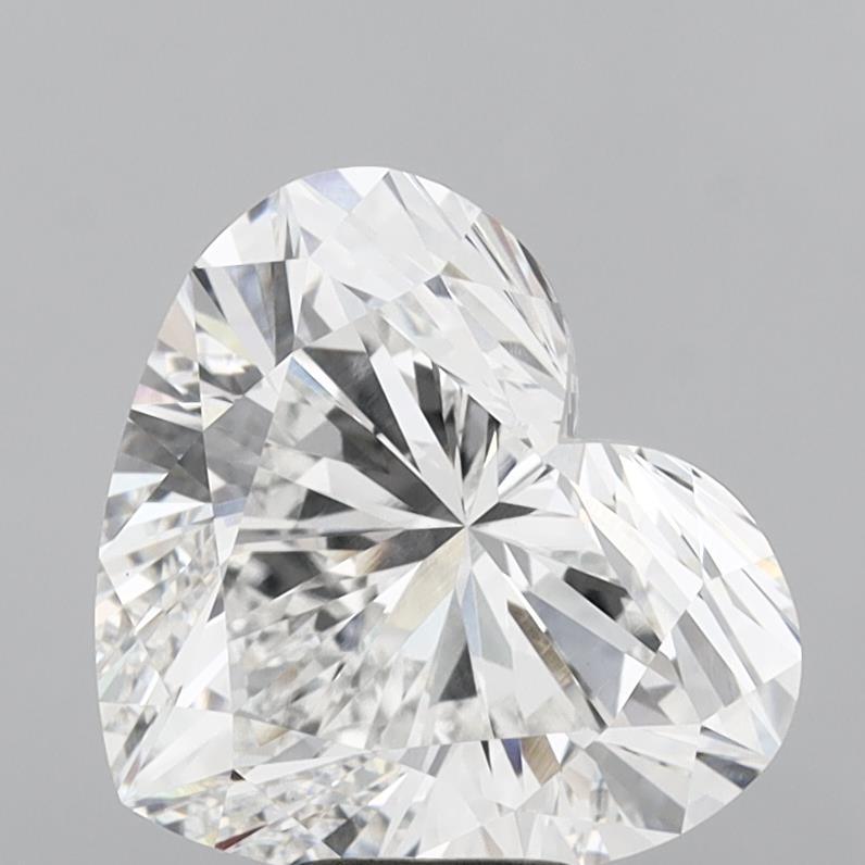 8.03 ct. heart Lab Grown Diamond front image