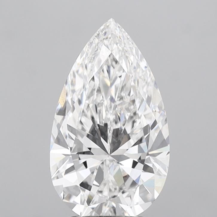 3.01 ct. pear Lab Grown Diamond front image