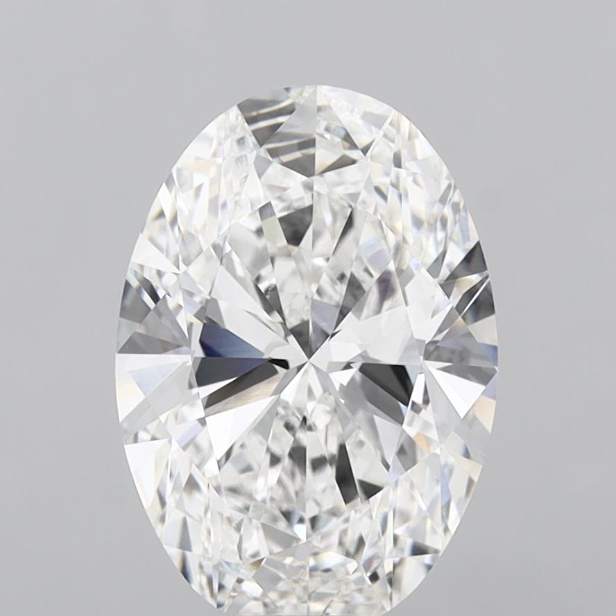 8.04 ct. oval Lab Grown Diamond front image