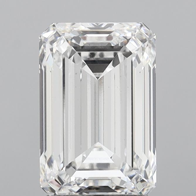 3.01 ct. emerald Lab Grown Diamond front image