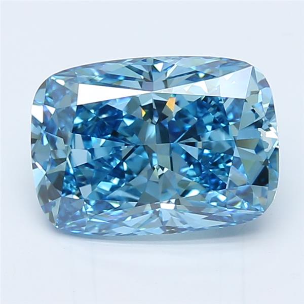 3.10 ct. cushion Lab Grown Diamond front image