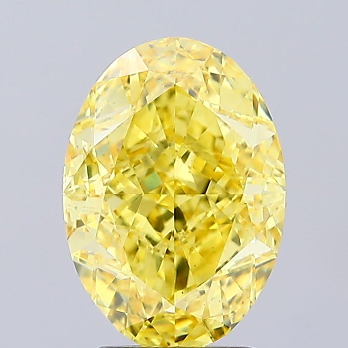 3.57 ct. oval Lab Grown Diamond front image