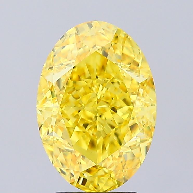 4.05 ct. oval Lab Grown Diamond front image