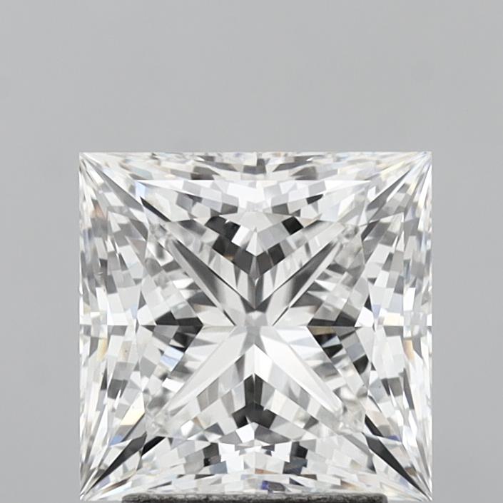 3.04 ct. princess Lab Grown Diamond front image