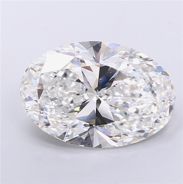 11.19 ct. oval Lab Grown Diamond front image