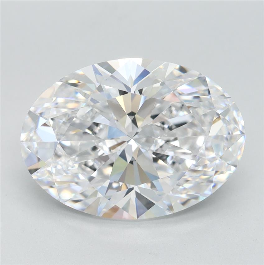 3.51 ct. oval Lab Grown Diamond front image