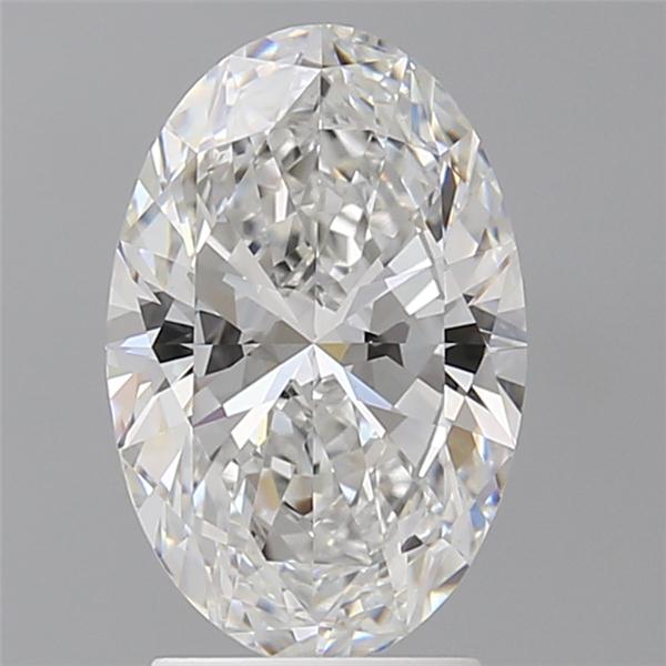 2.60 ct. oval Lab Grown Diamond front image