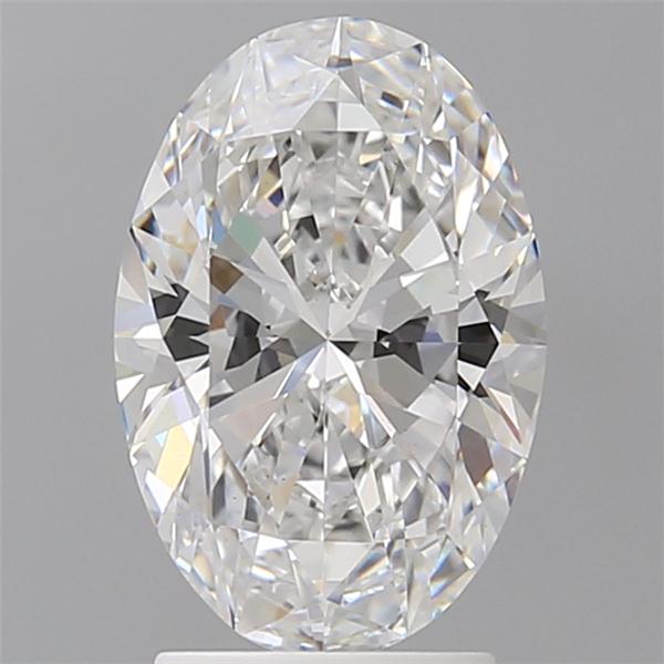 2.53 ct. oval Lab Grown Diamond front image