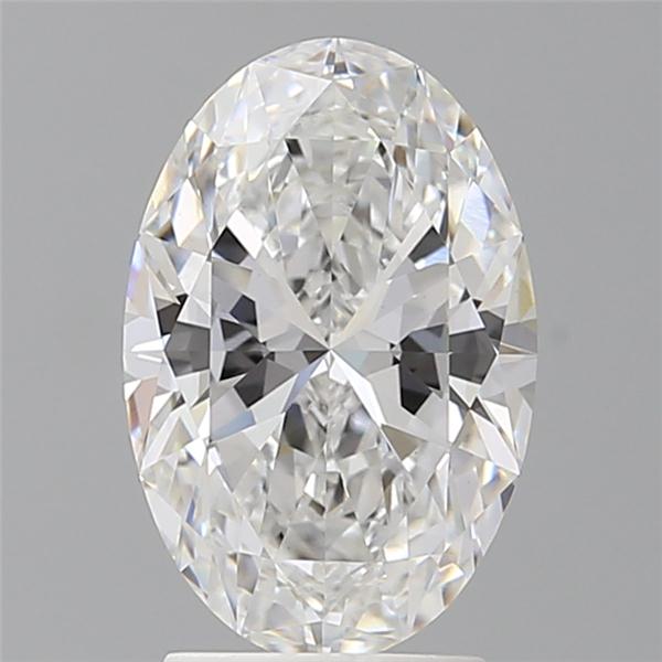 2.60 ct. oval Lab Grown Diamond front image