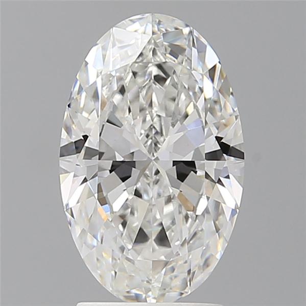 2.55 ct. oval Lab Grown Diamond front image
